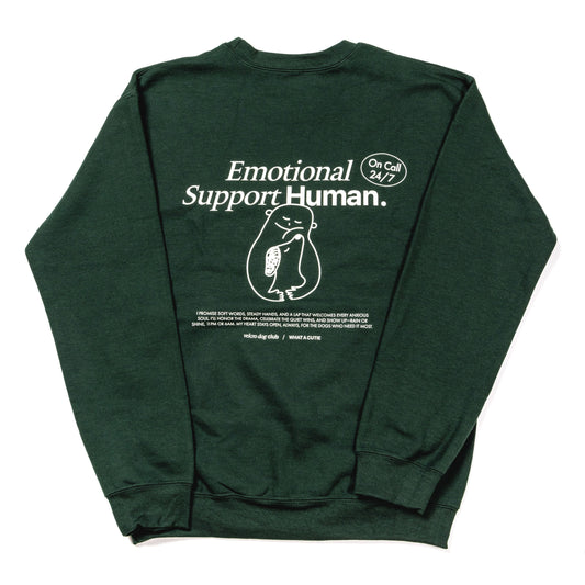 Emotional Support Human Crewneck