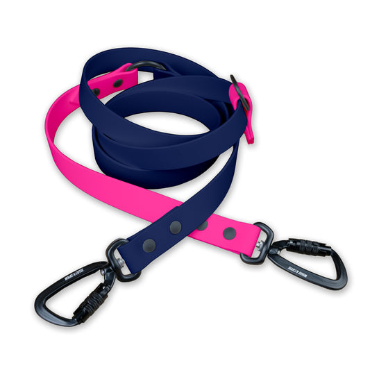 Navy x Neon Pink | Infinity Leash