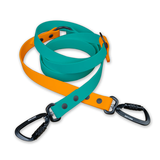 Teal x Orange | Infinity Leash