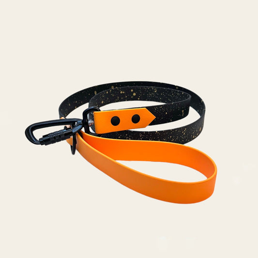 Jack o’lantern Splashed Leash