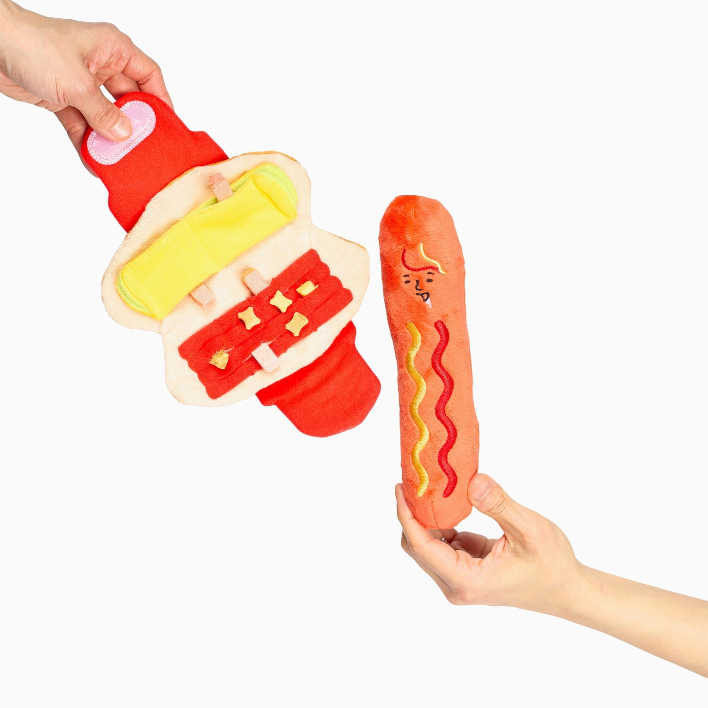 Hot Dog Nosework Toy - The Furryfolks