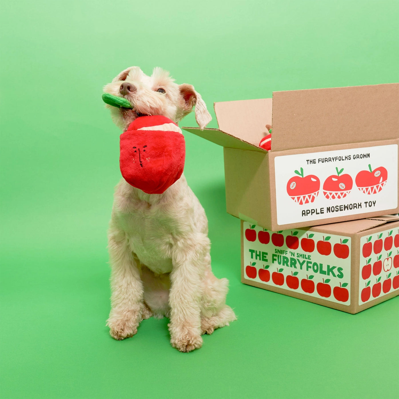 Apple Nosework Toy - The Furryfolks