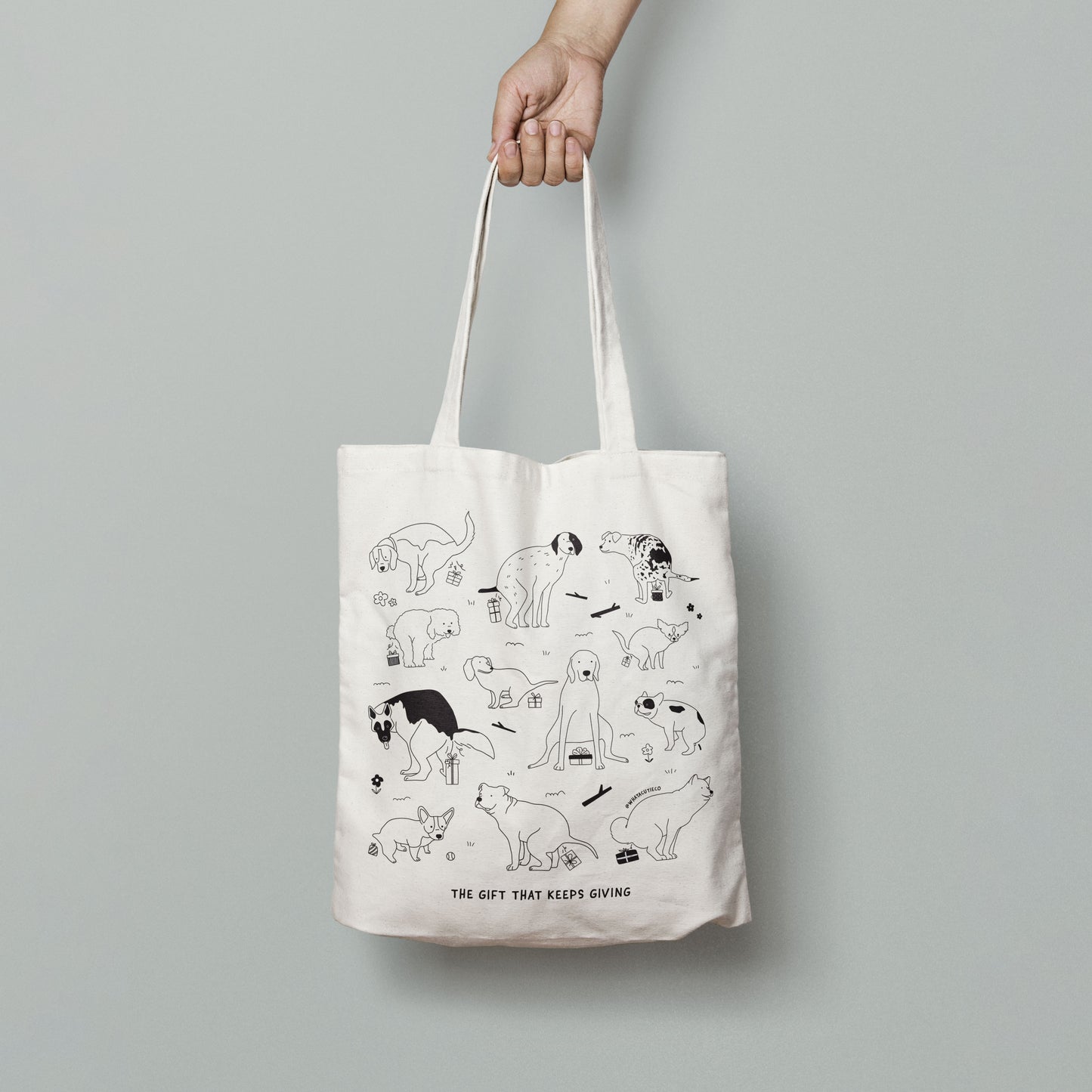 *PREORDER* Dog Gifts Canvas Tote Bag